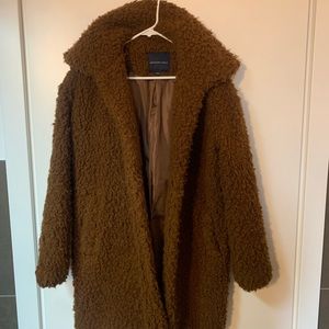 American Eagle Sherpa Teddy Coat